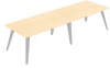 Elite Reflex Rectangular Meeting Table 4800 x 1000 x 740mm