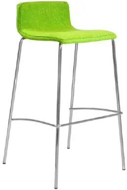 Elite Multiply 4 Leg Bar Stool with Upholstered Seat