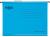 Rexel Classic Foolscap Reinforced Filing Cabinet Suspension Files Blue (Pack of 25)