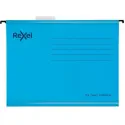 Rexel Classic A4 Reinforced Filing Cabinet Suspension Files Blue (Pack of 25)