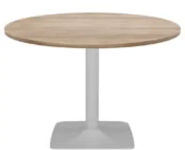 Elite Circular Pyramid Base Meeting Table - 600 x 725mm