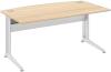 Elite Kassini Bow Fronted Rectangular Desk 1600mm