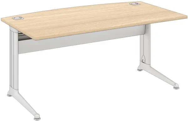 Elite Kassini Bow Fronted Rectangular Desk 1600mm