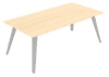 Elite Reflex Rectangular Meeting Table 3000 x 1200 x 740mm