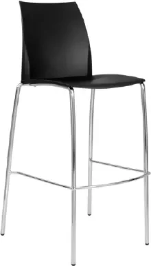 Elite Focus Bar Stool - Black