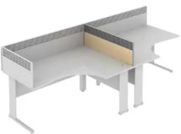 Elite Mid Return System MFC Screen With Management Rail - Width 1573mm