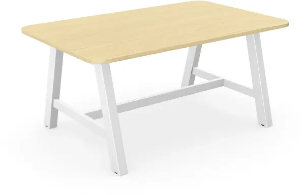 Elite Alto Low Bench Table - 1600 x 1000 x 740mm - Ash