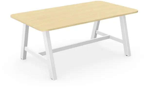 Elite Alto Low Bench Table - 1800 x 1000 x 740mm - Ash