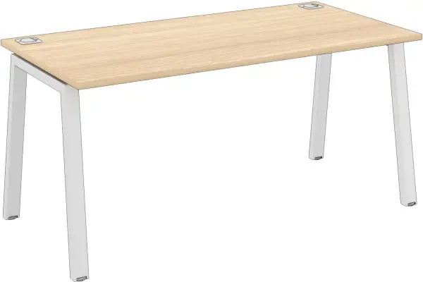 Elite Linnea Rectangular Desk with Straight Legs - 2000mm x 600mm