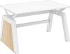 Elite Linnea Elevate Single Desk Decorative Slab End