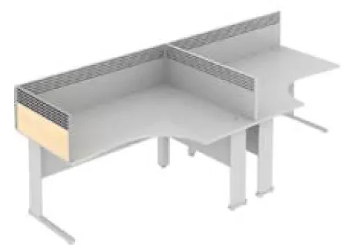 Elite End Return System MFC Screen With Management Rail - Width 1773mm