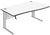 Elite Optima Plus Single Wave Height Adjustable Desk MFC