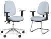 Elite Team Plus Upholstered Operator Chair With Polished Base