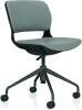 Elite Ace Black 4 Star Swivel Base Chair - Black Base