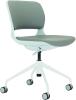 Elite Ace Black 4 Star Swivel Base Chair - Grey Base