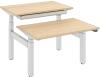 Elite Progress Plus Electric Double Bench Desk - 1200mm Width and 1600mm Depth