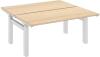 Elite Progress Fixed Height Double Bench Desk 1600 x 1600mm