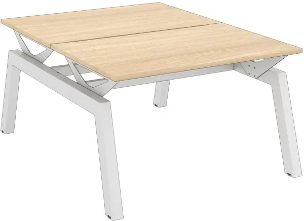 Elite Linnea Elevate Fixed Height Double Bench 1800 x 1600mm