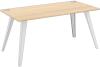 Elite Reflex Rectangular Desk with Straight Legs - 1600mm x 800mm