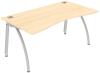 Elite Callisto Double Wave Desk 1600 x 1000mm