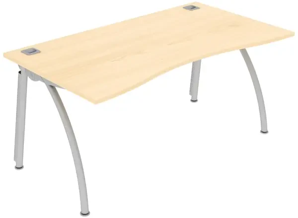 Elite Callisto Double Wave Desk 1800 x 900mm