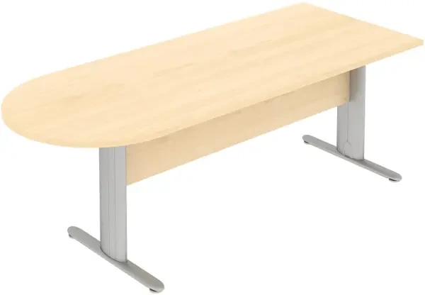 Elite Optima Plus Single D Ended Meeting Table 2200 x 800mm