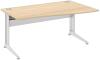 Elite Kassini Single Wave Desk 1600mm - Height Adjustable