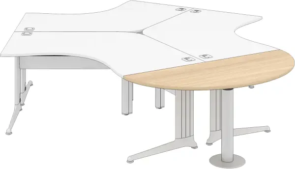 Elite Kassini 120 Degree Workstation Meeting Extension