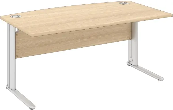 Elite Optima Plus Bow Fronted Rectangular Desk - 1600 x 900mm