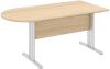 Elite Optima Plus Single D Ended Meeting Table 1600 x 800mm