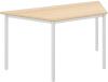 Elite Trapezoidal Training Table with Circular Legs - 1600 x 690 x 740mm