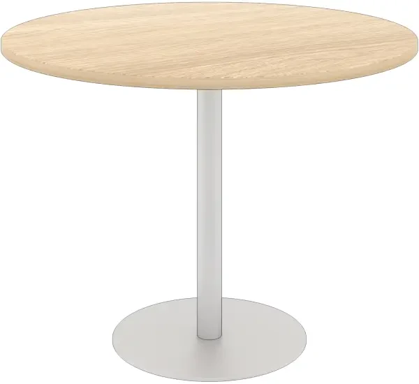 Elite Circular Meeting Table - 1000 x 725mm