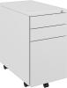 Elite 3 Drawer Narrow Steel Pedestal