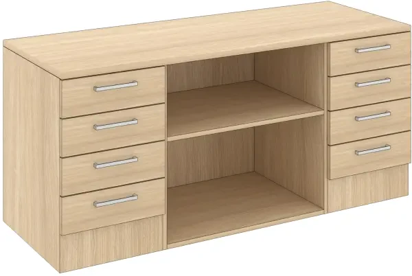 Elite Desk High Combi Storage Unit