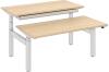 Elite Progress Plus Electric Double Bench Desk - 1800mm Width and 1600mm Depth